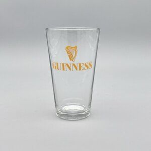 Guinness Harp Logo Gold Design 16 Oz. Pint Beer Glass